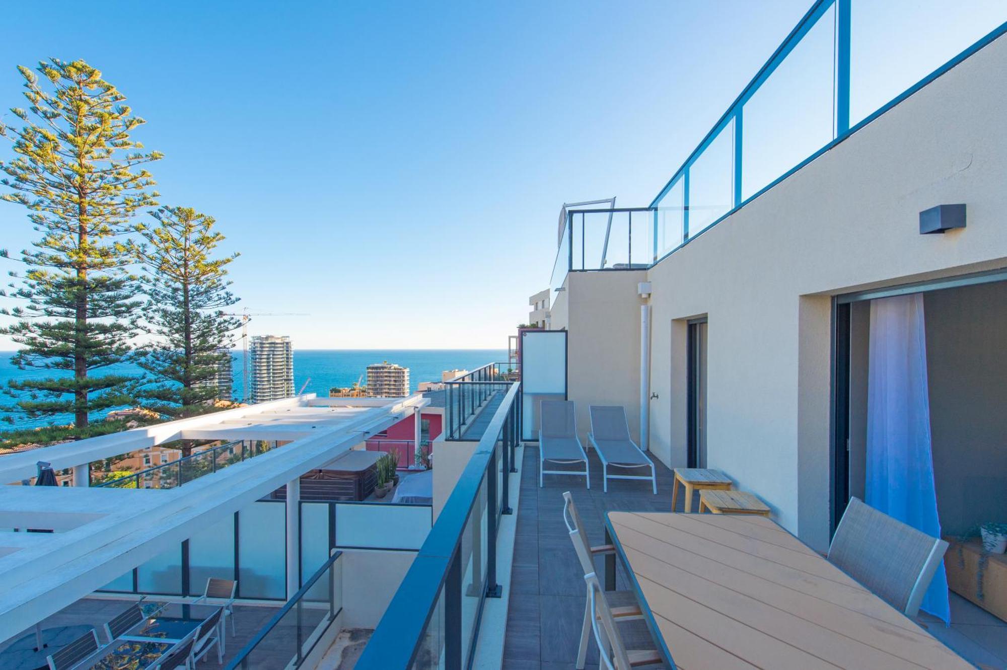 Luxury Apartment - Sea View - Private Parking - Bp Beausoleil Exterior foto